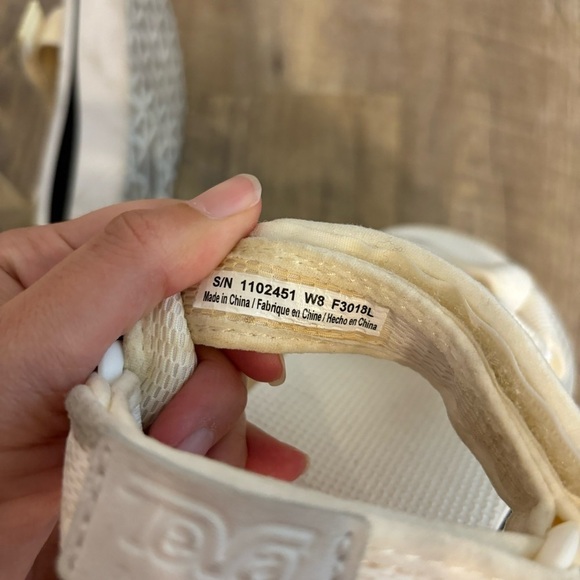 TEVAS platform white sandals - Picture 7 of 7